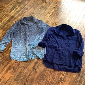 LOT: Banana Republic Dillon Shirts, M